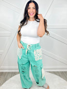 A Million Little Things Joggers - Jungle Green (XS- 2X) X POL-190 Jeans-Pol-Heathered Boho Boutique, Women's Fashion and Accessories in Palmetto, FL