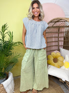 Restock: Feeling Good Utility Pull On Pants-150 PANTS-Easel-Heathered Boho Boutique, Women's Fashion and Accessories in Palmetto, FL