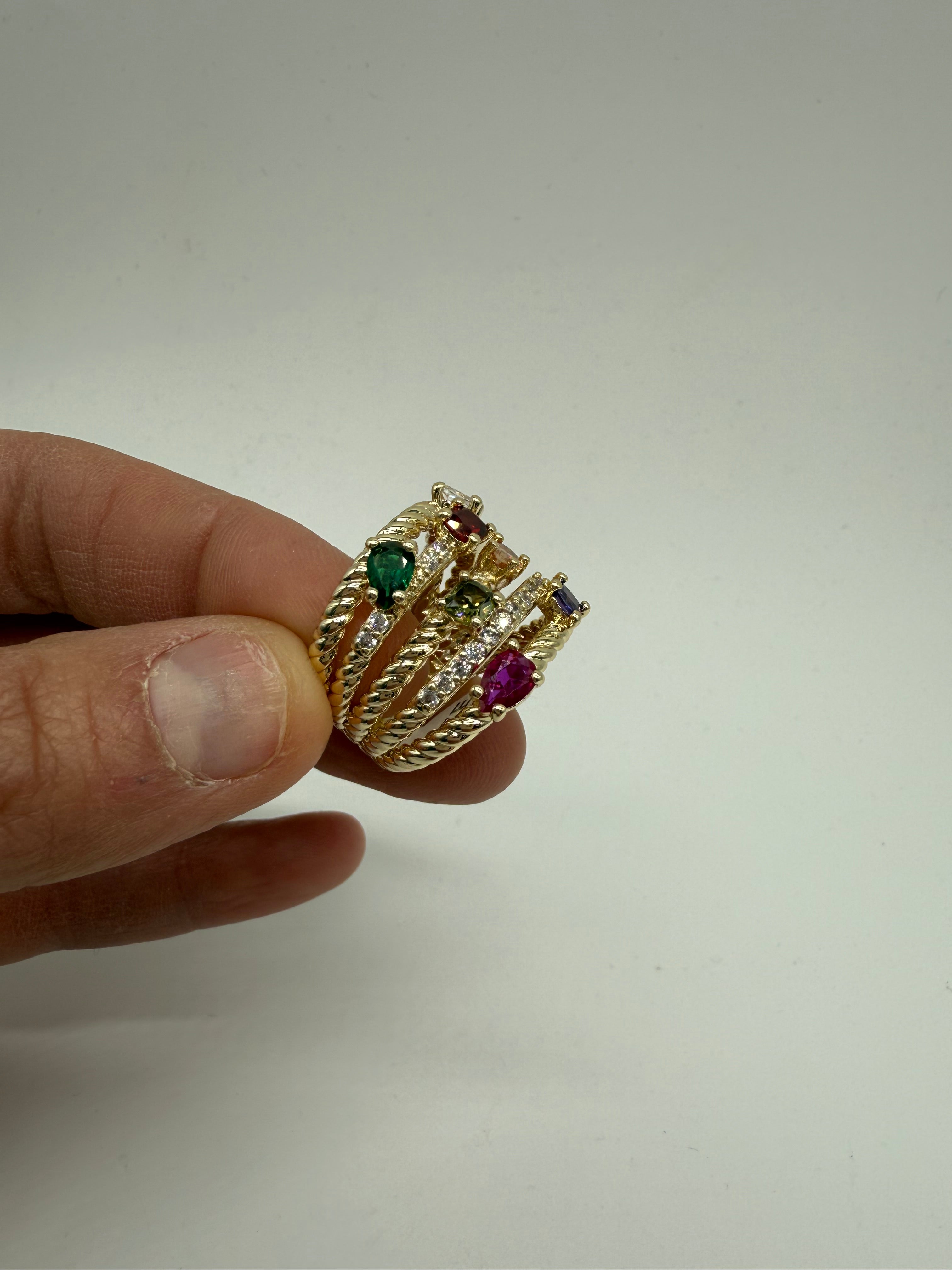 Showing the Sweet Side Ring-310 Jewelry-Millenx Accessories, LLC.-Heathered Boho Boutique, Women's Fashion and Accessories in Palmetto, FL