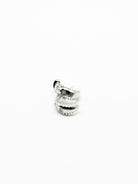 Shimmer Star Half Hoop Earring-310 Jewelry-NIHAO JEWELRY-Heathered Boho Boutique, Women's Fashion and Accessories in Palmetto, FL