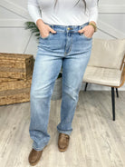 Great Looking Cell Phone Pocket Dad Jeans by Judy Blue-190 Jeans-Judy Blue-Heathered Boho Boutique, Women's Fashion and Accessories in Palmetto, FL