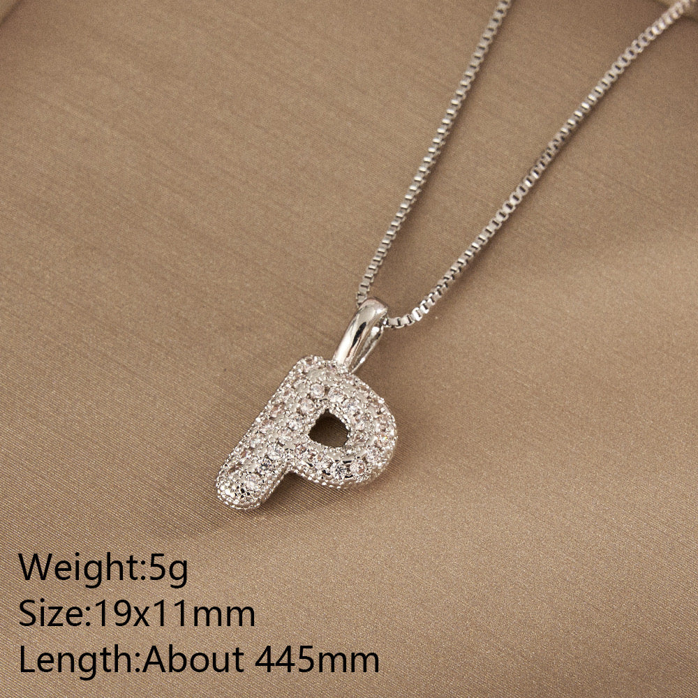 All About YOU Initial Necklace-310 JEWELRY-NIHAO JEWELRY-Heathered Boho Boutique, Women's Fashion and Accessories in Palmetto, FL