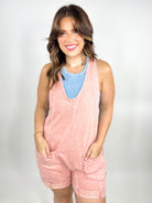 Another Chance Romper-230 Dresses/Jumpsuits/Rompers-J. Her-Heathered Boho Boutique, Women's Fashion and Accessories in Palmetto, FL