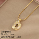 All About YOU Initial Necklace-310 JEWELRY-NIHAO JEWELRY-Heathered Boho Boutique, Women's Fashion and Accessories in Palmetto, FL