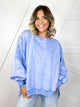The Lived-In Luxe Pullover-125 SWEATER-ZENANA-Heathered Boho Boutique, Women's Fashion and Accessories in Palmetto, FL