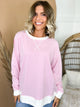 The Weekend Mood Striped Top-120 LONG SLEEVE TOPS-ZENANA-Heathered Boho Boutique, Women's Fashion and Accessories in Palmetto, FL