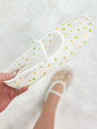 Raisa Flats - White-350 Shoes-Fortune Dynamic-Heathered Boho Boutique, Women's Fashion and Accessories in Palmetto, FL