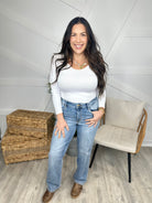 Great Looking Cell Phone Pocket Dad Jeans by Judy Blue-190 Jeans-Judy Blue-Heathered Boho Boutique, Women's Fashion and Accessories in Palmetto, FL