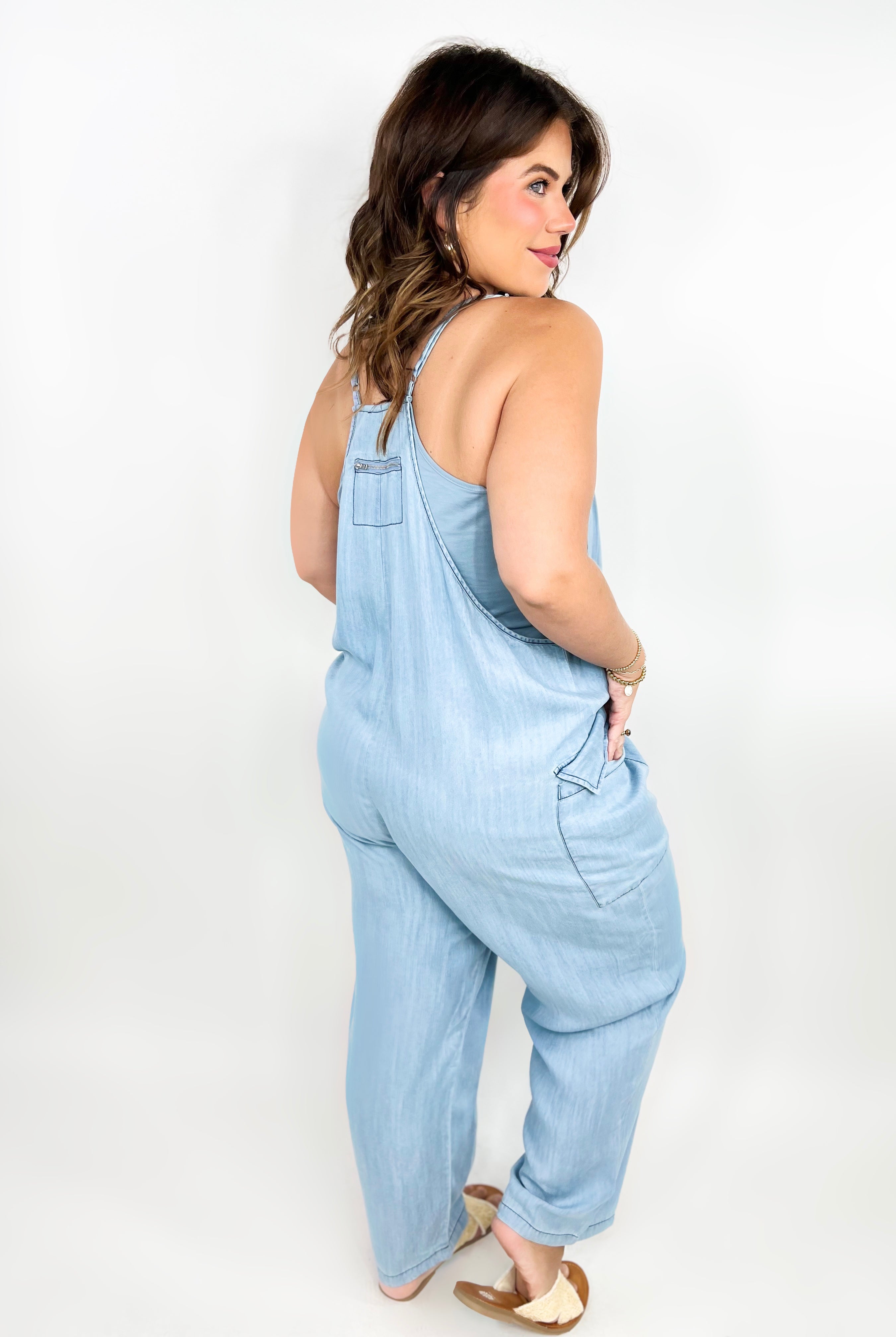 Totally Me Jumpsuit-230 Dresses/Jumpsuits/Rompers-Oddi-Heathered Boho Boutique, Women's Fashion and Accessories in Palmetto, FL