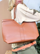 Giving The Business Shoulder Bag Set-320 Bags-Tops Handbags-Heathered Boho Boutique, Women's Fashion and Accessories in Palmetto, FL