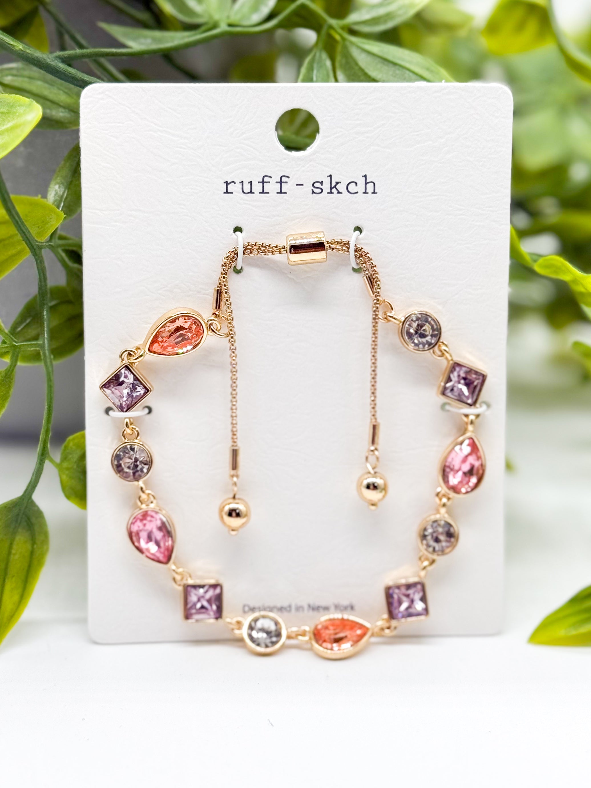 Outshine the Rest Bracelet-310 Jewelry-Rough Sketch-Heathered Boho Boutique, Women's Fashion and Accessories in Palmetto, FL