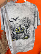 Uncle John's Haunted House Graphic Tee-130 Graphic Tees-Heathered Boho-Heathered Boho Boutique, Women's Fashion and Accessories in Palmetto, FL