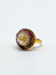 Dried Flower Rhinestone Ring-310 Jewelry-NIHAO JEWELRY-Heathered Boho Boutique, Women's Fashion and Accessories in Palmetto, FL