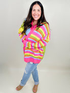 Wrapped in Color Cardigan-220 Cardigans/ Kimonos-Davi & Dani-Heathered Boho Boutique, Women's Fashion and Accessories in Palmetto, FL