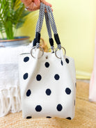 Spotted Style Tote-320 Bags-Heathered Boho-Heathered Boho Boutique, Women's Fashion and Accessories in Palmetto, FL