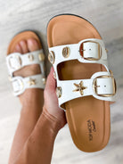 Arissa Sandals - White-350 SHOES-Top Guy-Heathered Boho Boutique, Women's Fashion and Accessories in Palmetto, FL