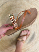 Barras Sandals - Tan-350 SHOES-Fortune Dynamic-Heathered Boho Boutique, Women's Fashion and Accessories in Palmetto, FL