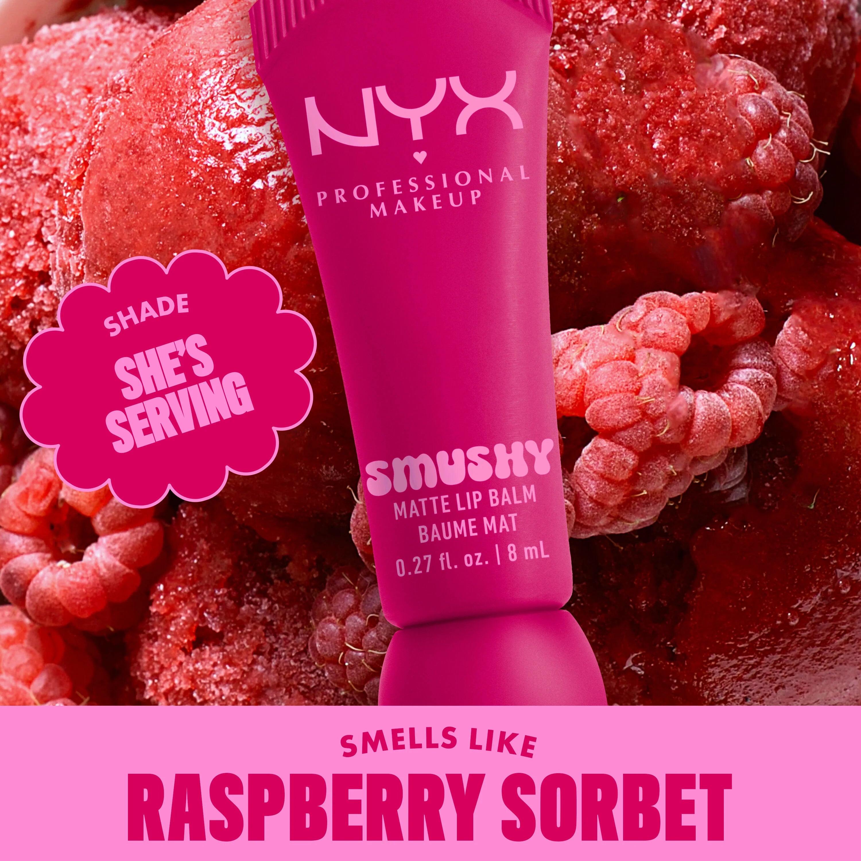 NYX Smushy Matte Lip Balm-340 Other Accessories-Joia Trading-Heathered Boho Boutique, Women's Fashion and Accessories in Palmetto, FL