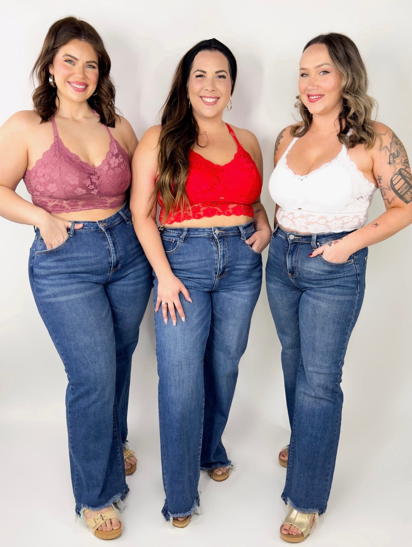 All the Rage Wide Leg Denim by Risen Jeans