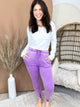 Easy Does It Joggers-150 PANTS-ZENANA-Heathered Boho Boutique, Women's Fashion and Accessories in Palmetto, FL