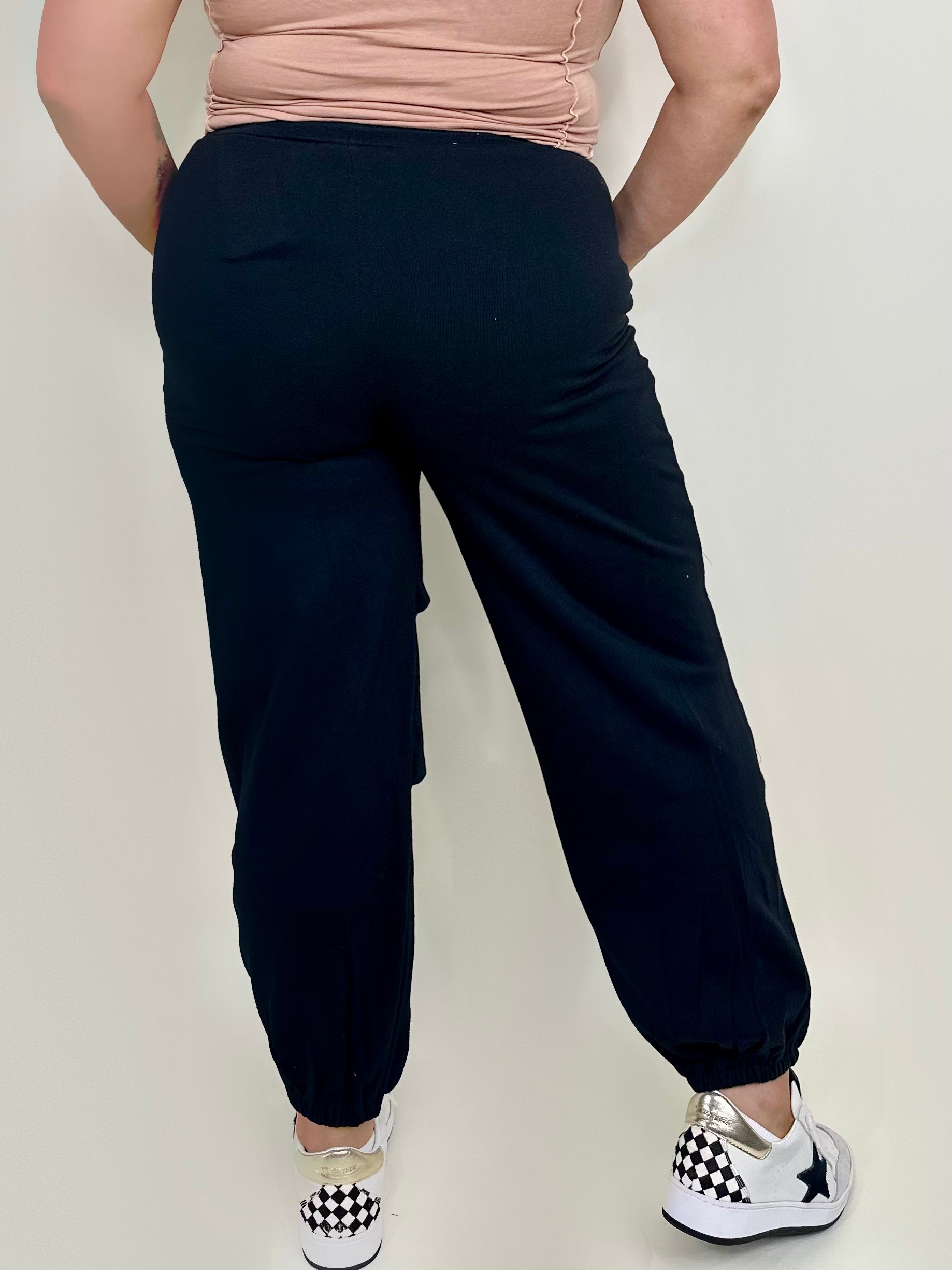 Just Go With It Joggers-150 PANTS-Culture Code-Heathered Boho Boutique, Women's Fashion and Accessories in Palmetto, FL