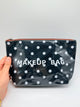 PVC Makeup Bag-320 BAGS-MKS AMERICA-Heathered Boho Boutique, Women's Fashion and Accessories in Palmetto, FL