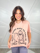 Might Call In Thicc Graphic Tee-130 Graphic Tees-Heathered Boho-Heathered Boho Boutique, Women's Fashion and Accessories in Palmetto, FL