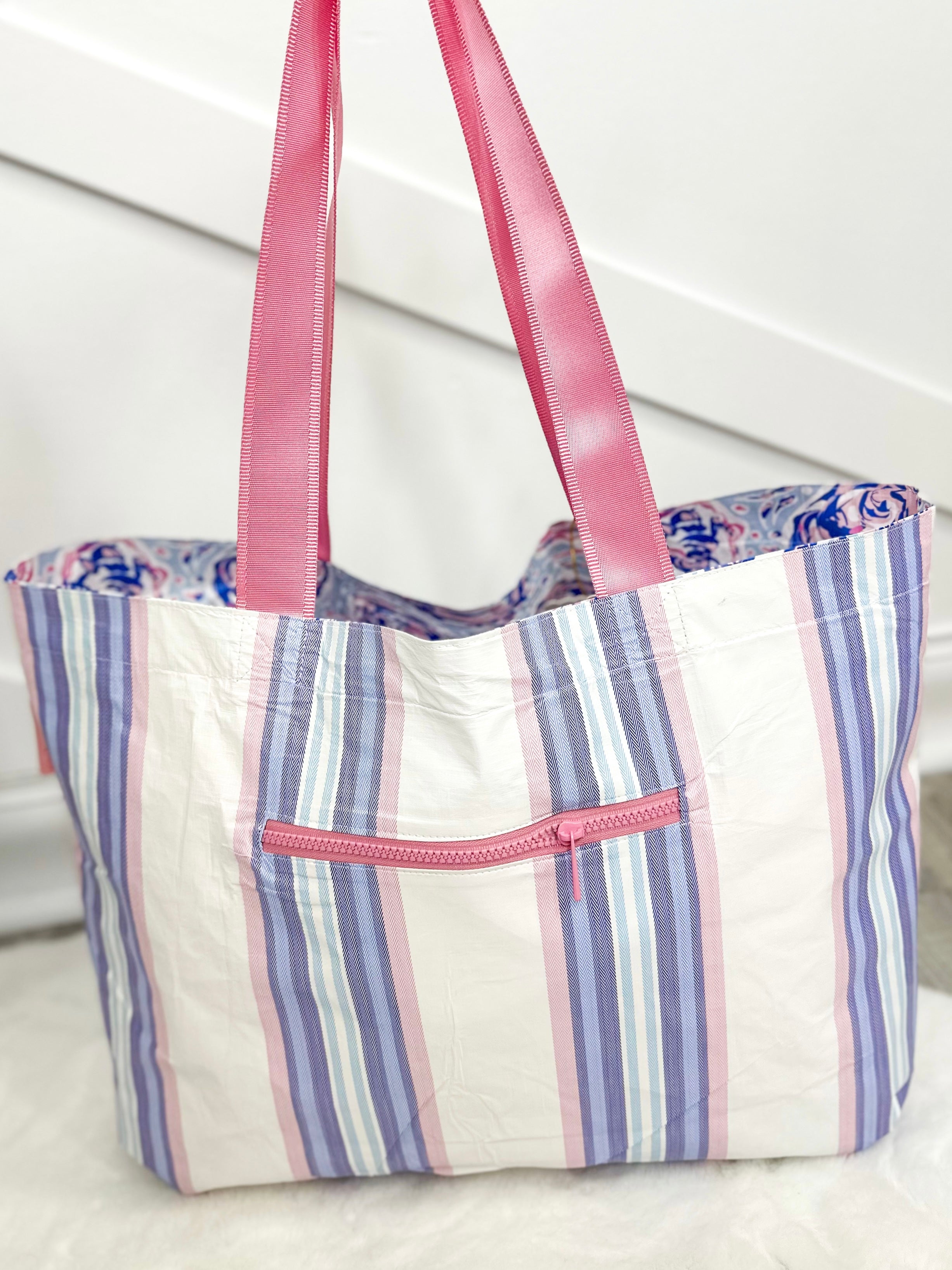 Reversible Tote Bag-320 Bags-Simply Southern-Heathered Boho Boutique, Women's Fashion and Accessories in Palmetto, FL