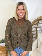 RESTOCK : All That Time Cardigan-220 Cardigans/ Kimonos-Origami Apparel-Heathered Boho Boutique, Women's Fashion and Accessories in Palmetto, FL