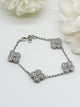 Attention Getting Flower Bracelet-310 Jewelry-Joseph Anthony NY, Inc-Heathered Boho Boutique, Women's Fashion and Accessories in Palmetto, FL