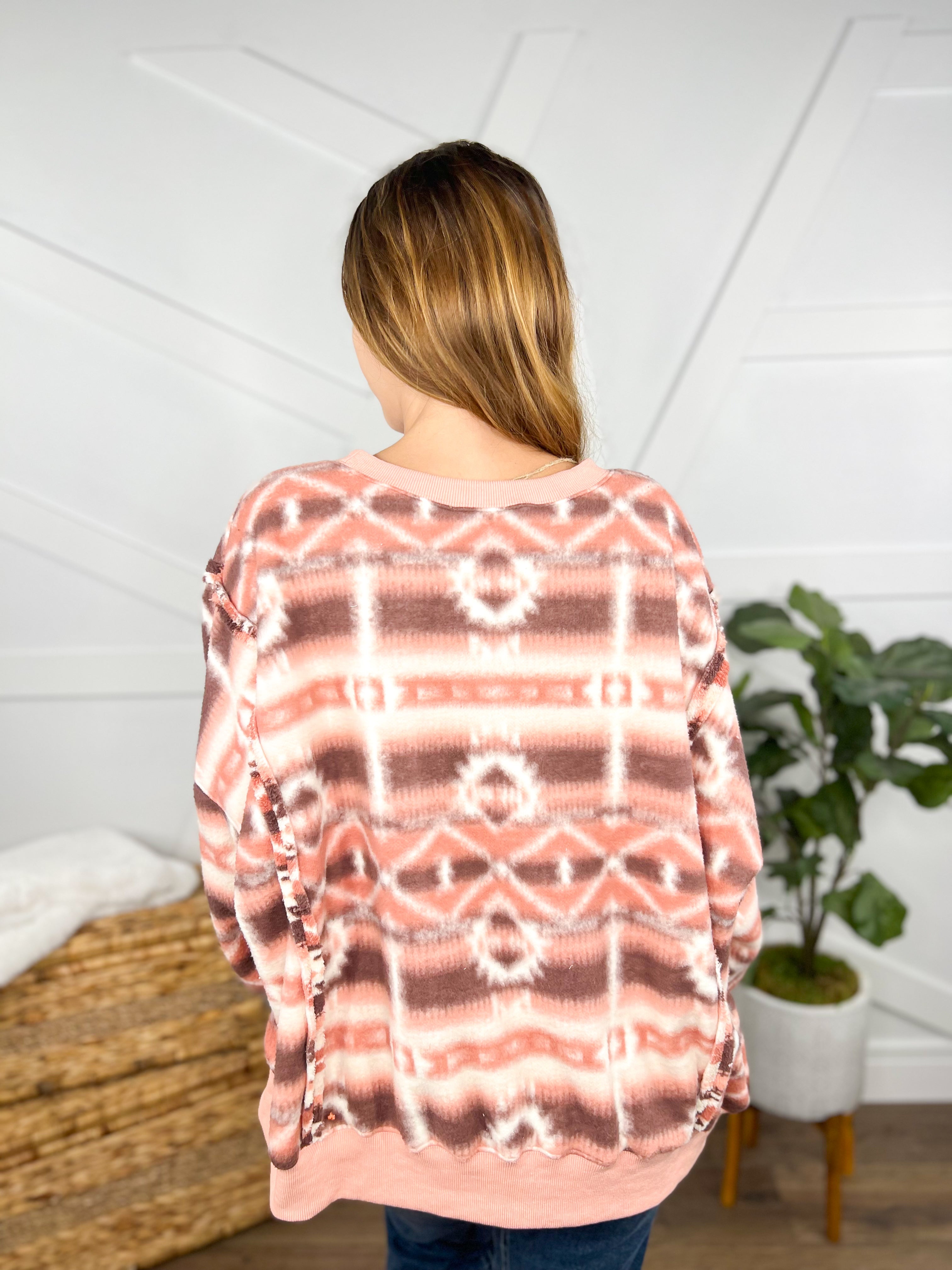 Northern Feeling Pullover-400 Takeover/Pre-Order-Easel-Heathered Boho Boutique, Women's Fashion and Accessories in Palmetto, FL