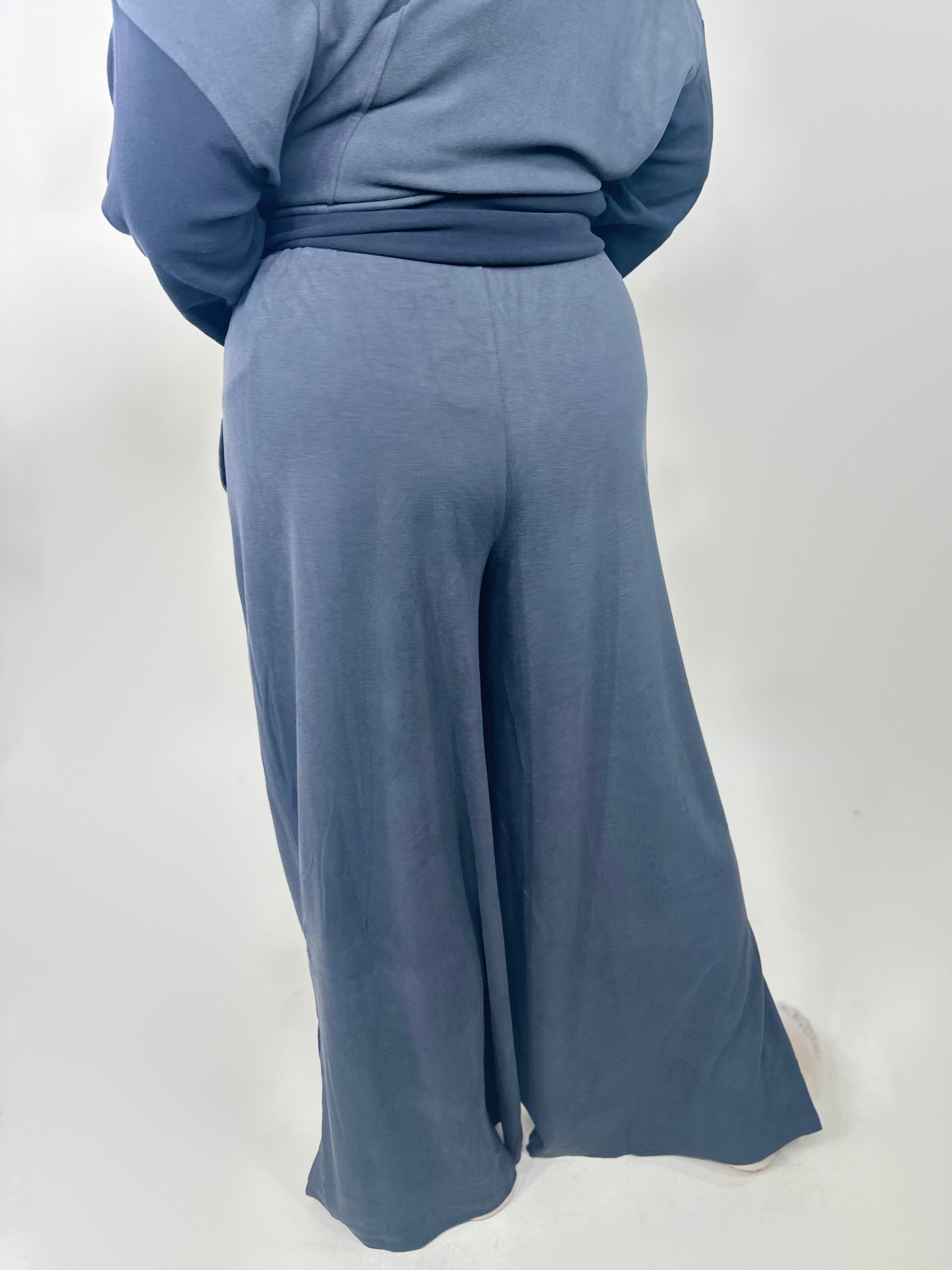 Mature Comfort Lounge Pants-150 PANTS-Oddi-Heathered Boho Boutique, Women's Fashion and Accessories in Palmetto, FL