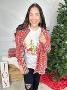 Christmas Gnomes Graphic Tee-130 Graphic Tees-Heathered Boho-Heathered Boho Boutique, Women's Fashion and Accessories in Palmetto, FL