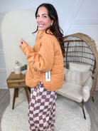 Daily Puffer Jacket-200 JACKETS/SHACKETS-HYFVE-Heathered Boho Boutique, Women's Fashion and Accessories in Palmetto, FL