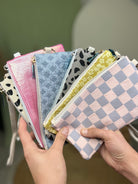 Wristlet Pouch Bag-320 Bags-Clovered Accessories-Heathered Boho Boutique, Women's Fashion and Accessories in Palmetto, FL