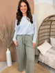 The Unwritten Rules Wide Leg Pants-150 PANTS-ZENANA-Heathered Boho Boutique, Women's Fashion and Accessories in Palmetto, FL