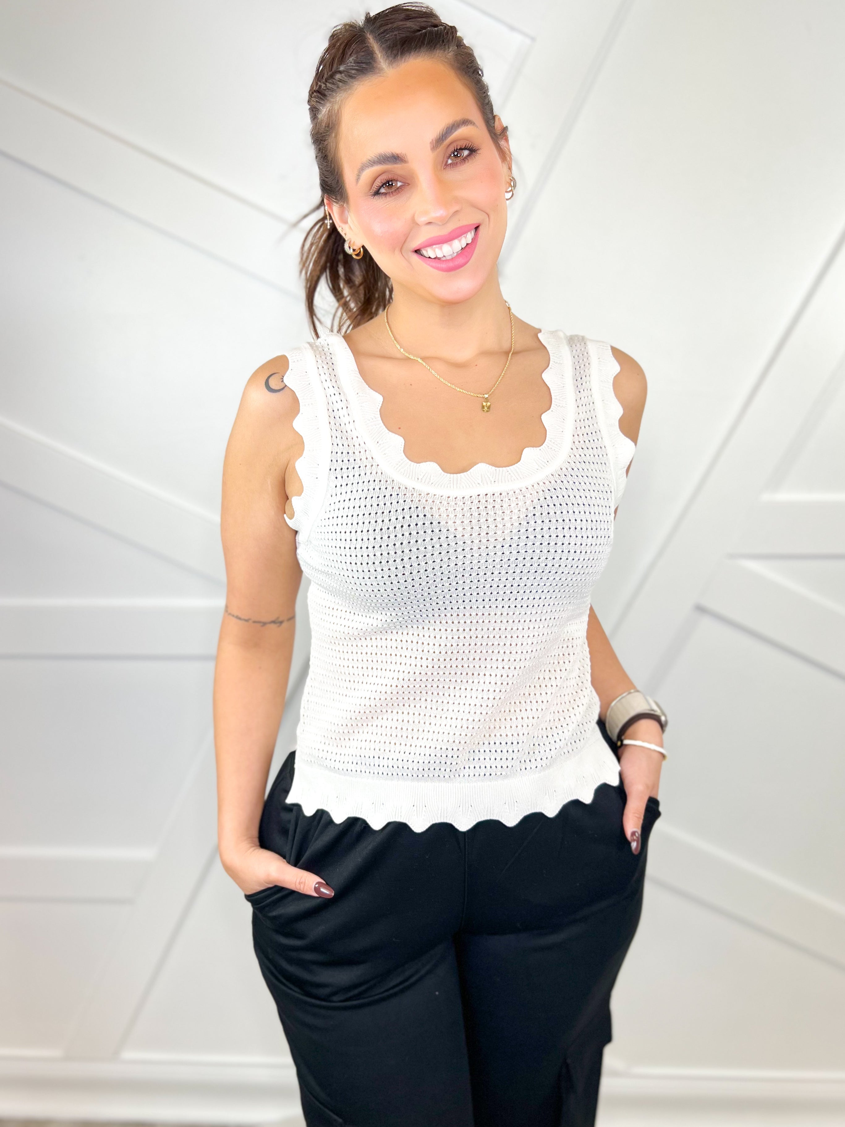 Magical Moment Tank Top-100 TANK/CROP TOPS-White Birch-Heathered Boho Boutique, Women's Fashion and Accessories in Palmetto, FL