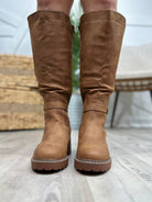 Agenda Boots - Tan-350 SHOES-Forever Link-Heathered Boho Boutique, Women's Fashion and Accessories in Palmetto, FL