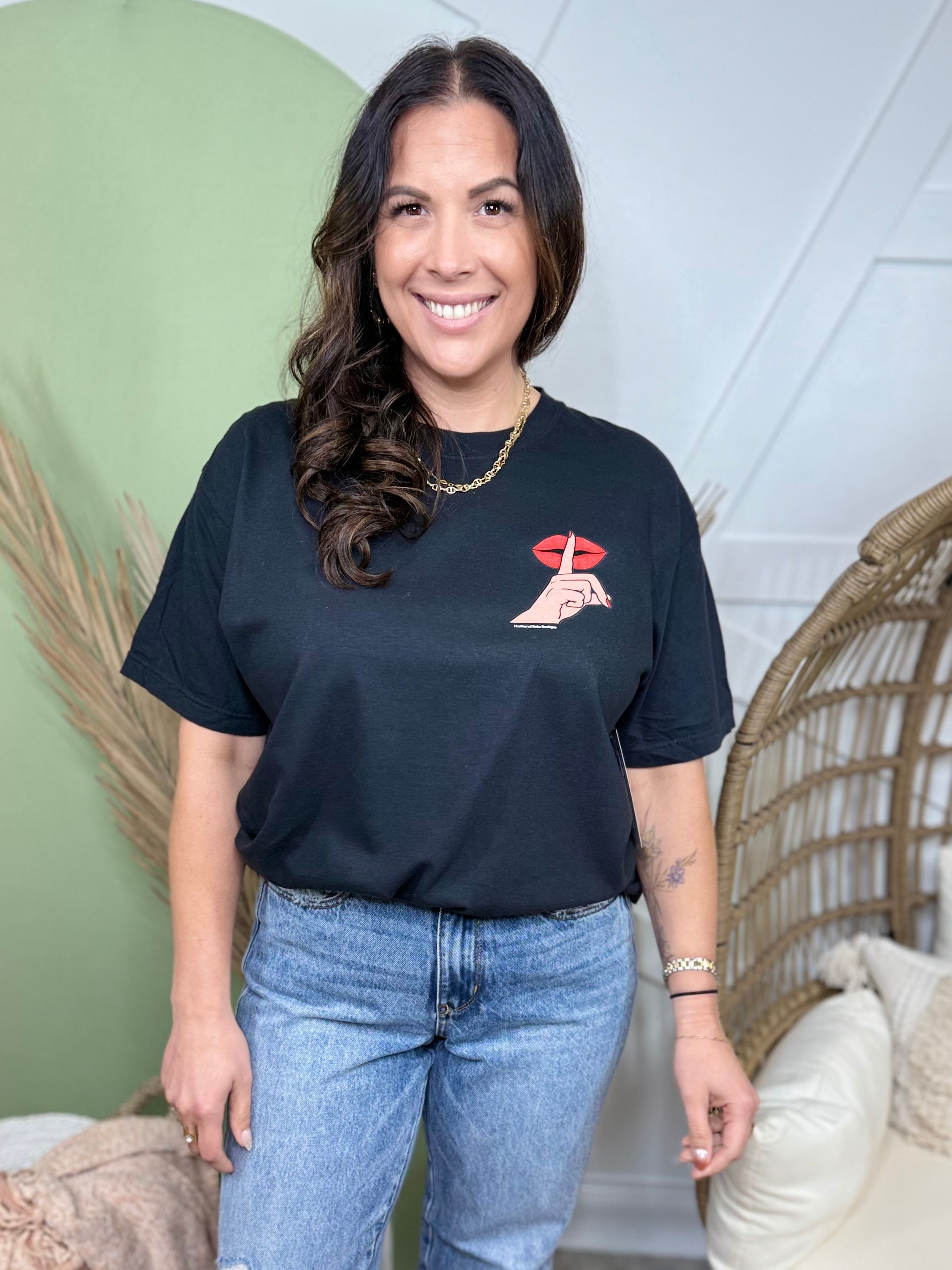 Don't Pay My Bills Graphic Tee-130 Graphic Tees-Heathered Boho-Heathered Boho Boutique, Women's Fashion and Accessories in Palmetto, FL