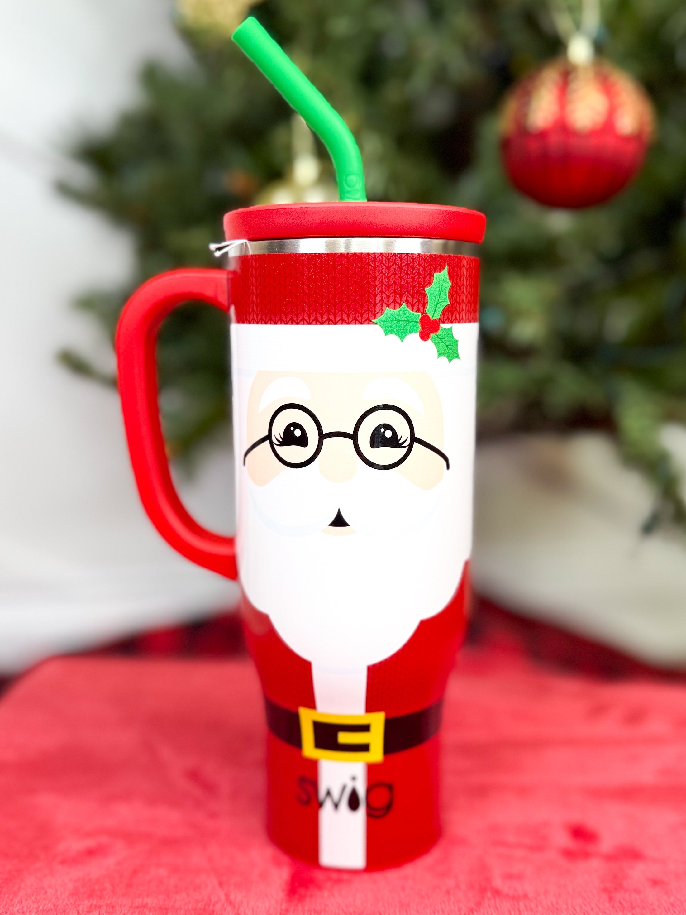 Mr Clause Swig-340 Other Accessories-Swig-Heathered Boho Boutique, Women's Fashion and Accessories in Palmetto, FL