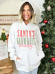Santa's Favorite Obviously Graphic Hoodie-210 Hoodies-Heathered Boho-Heathered Boho Boutique, Women's Fashion and Accessories in Palmetto, FL