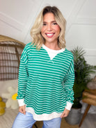 Restock: Something Borrowed Top-120 LONG SLEEVE TOPS-ZENANA-Heathered Boho Boutique, Women's Fashion and Accessories in Palmetto, FL