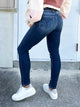 Cold Front ThermaDenim Skinny Jeans By Judy Blue-190 JEANS-JUDY BLUE-Heathered Boho Boutique, Women's Fashion and Accessories in Palmetto, FL