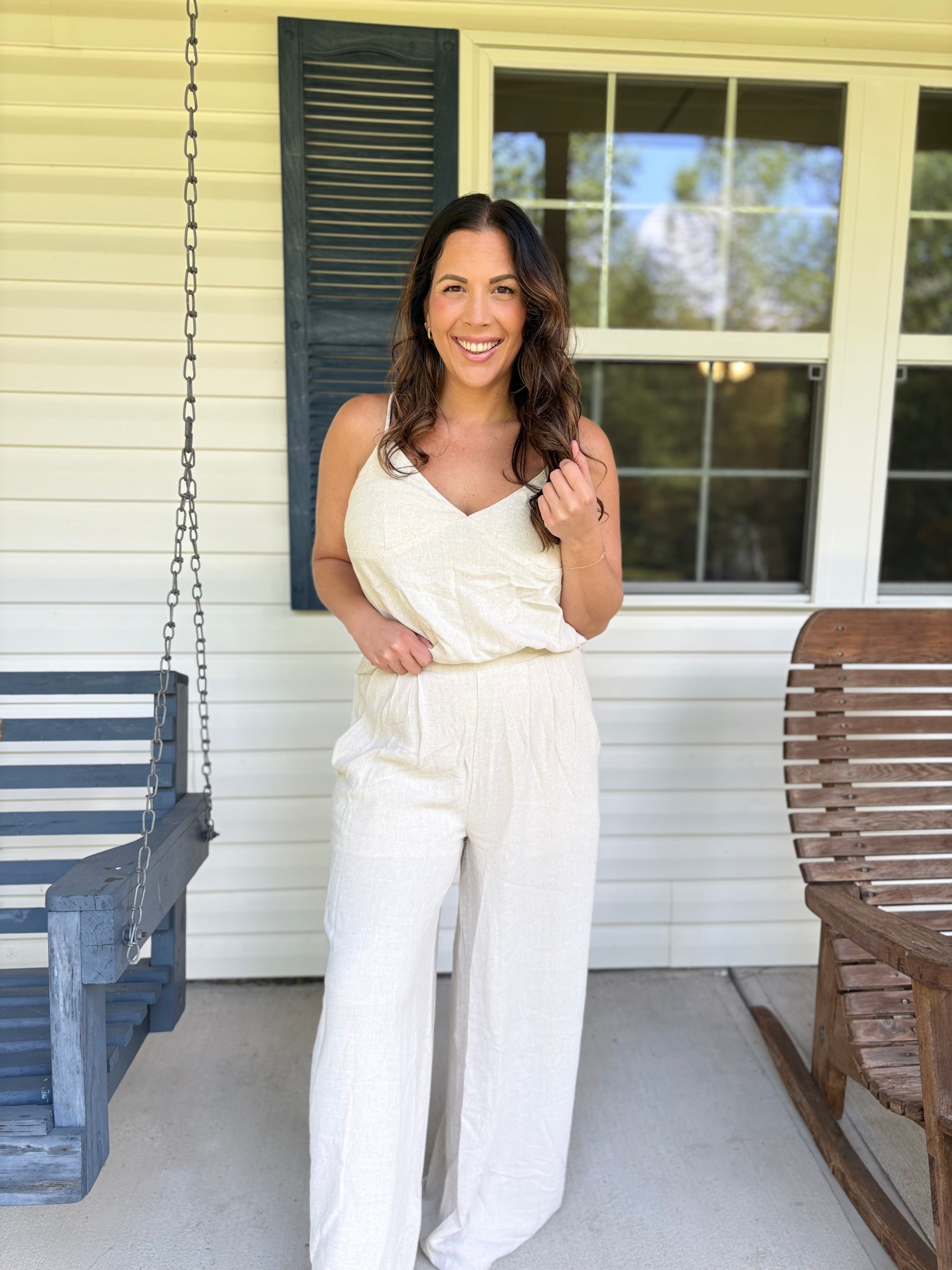 People Pleaser Pants-150 PANTS-White Birch-Heathered Boho Boutique, Women's Fashion and Accessories in Palmetto, FL