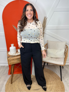 Carefree Casual Pants-150 PANTS-Heimish-Heathered Boho Boutique, Women's Fashion and Accessories in Palmetto, FL