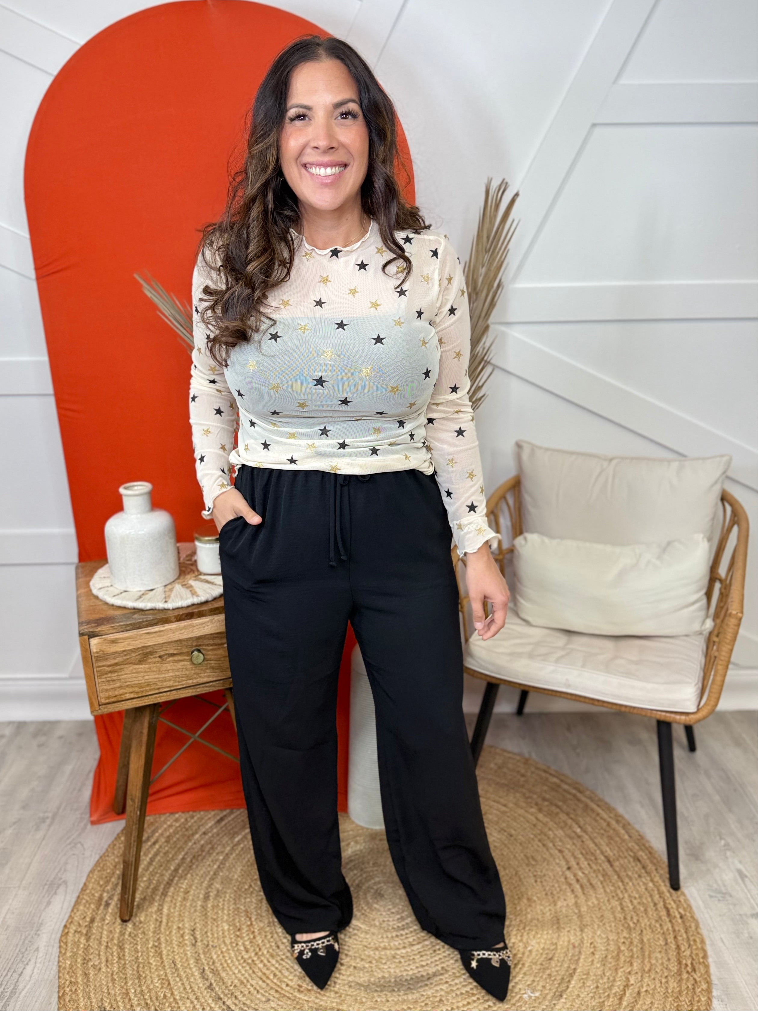 Carefree Casual Pants-150 PANTS-Heimish-Heathered Boho Boutique, Women's Fashion and Accessories in Palmetto, FL