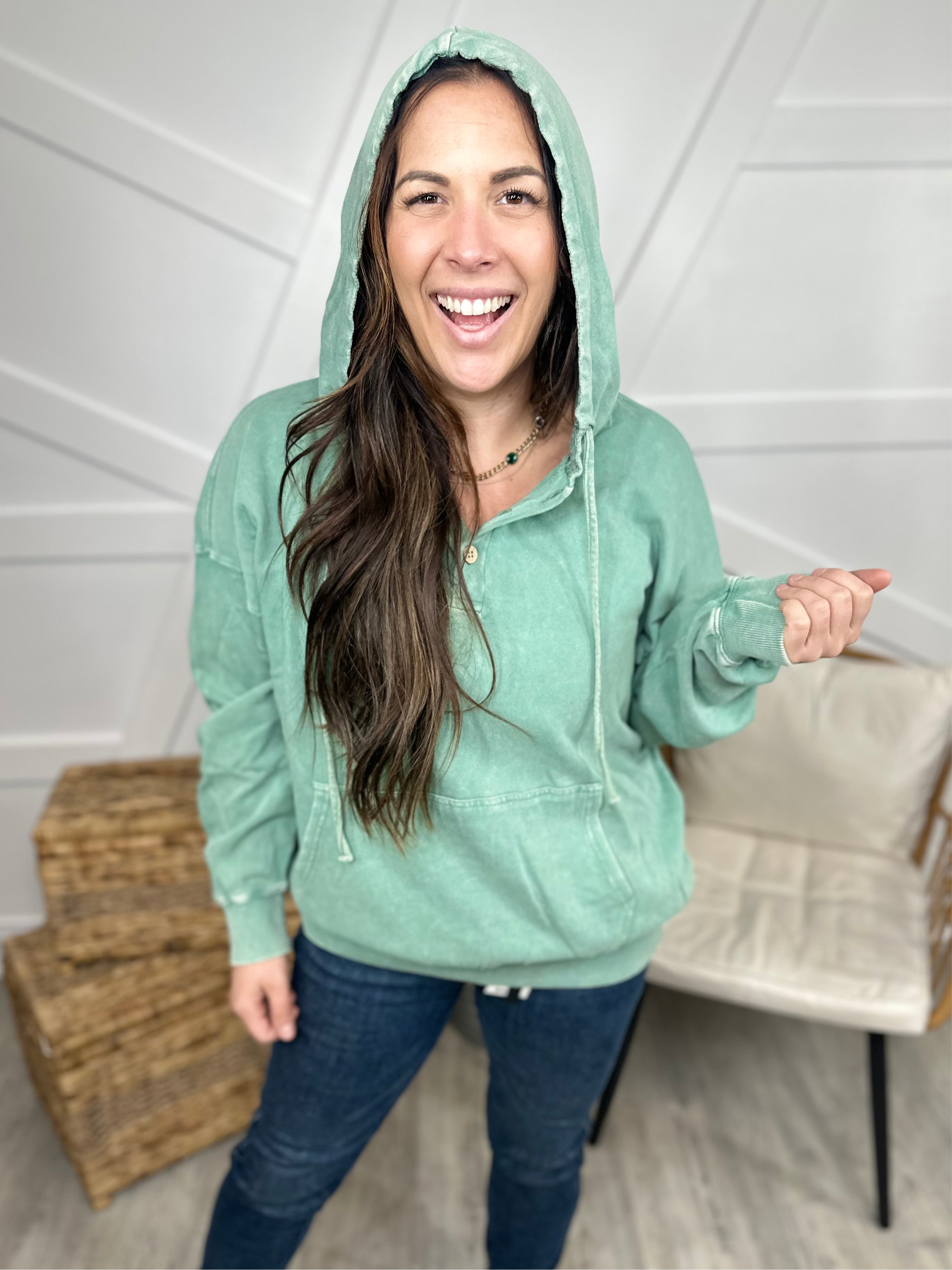 RESTOCK: Protect Your Peace Hoodie-210 Hoodies-Easel-Heathered Boho Boutique, Women's Fashion and Accessories in Palmetto, FL