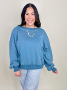 RESTOCK : Reversible In a Twist Top-120 Long Sleeve Tops-Pol-Heathered Boho Boutique, Women's Fashion and Accessories in Palmetto, FL