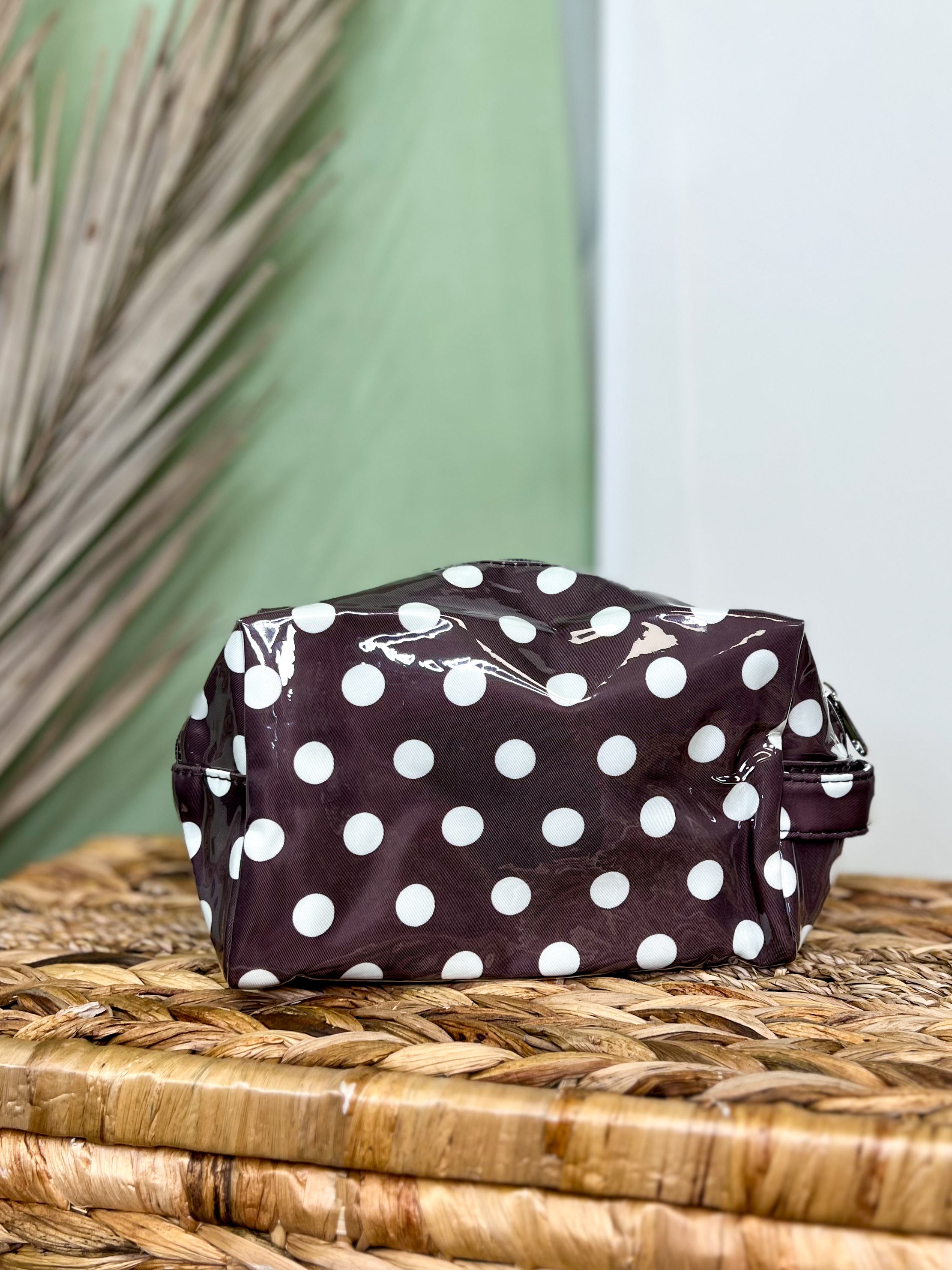 Polkadot Mini Bag-320 BAGS-ZENANA-Heathered Boho Boutique, Women's Fashion and Accessories in Palmetto, FL