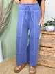 The Weekend Wander Pants-150 PANTS-ZENANA-Heathered Boho Boutique, Women's Fashion and Accessories in Palmetto, FL